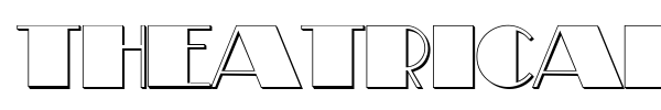 Theatrical font preview